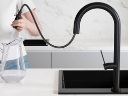 Grifo de cocina con caño extraíble 2 tipos de chorro Primagran 9020 Slim