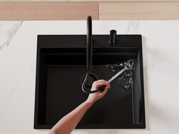Grifo de cocina con mando separado y caño extraíble 9050 Primagran