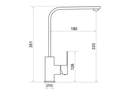 Grifo de cocina Primagran 8010
