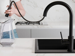 Grifo de cocina sin contacto con caño extraíble 2 tipos de chorro Primagran 9110 Sensor Touch