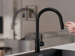 Grifo de cocina sin contacto con caño extraíble 2 tipos de chorro Primagran 9110 Sensor Touch