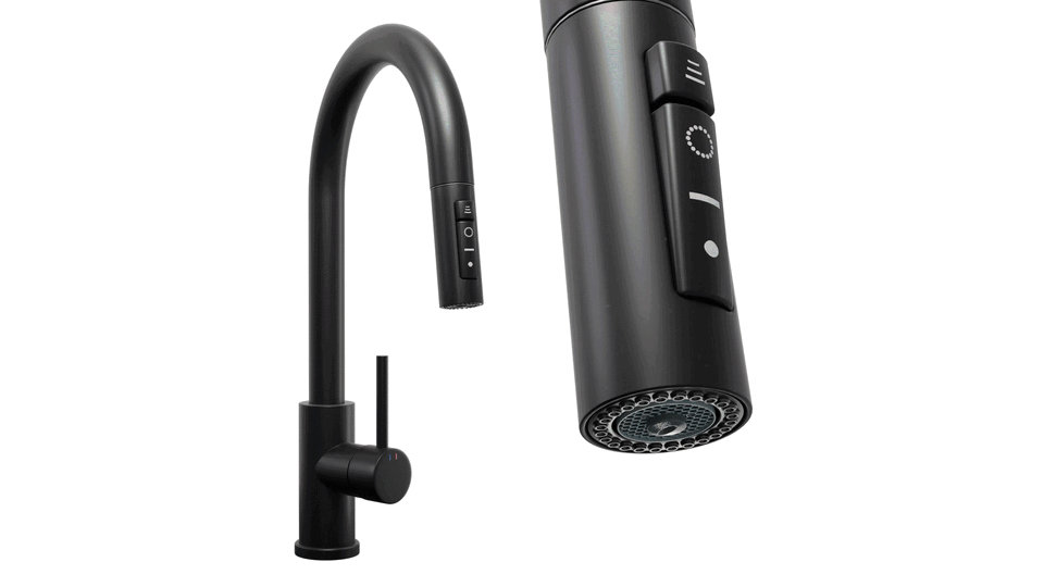 Grifo de cocina 3en1 con caño extraíble Primagran 9310