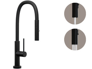 Grifo de cocina con caño flexible FLEX 2 tipos de chorro Primagran 6030