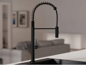 Grifo de cocina con caño extraíble 2 tipos de chorro Primagran 7030