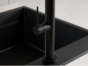 Grifo de cocina con caño extraíble 2 tipos de chorro Primagran 7030