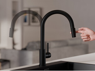 Grifo de cocina 3en1 con caño extraíble Primagran 9310