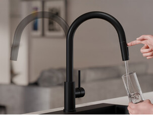 Grifo de cocina con caño extraíble y conexión para filtro, 2 tipos de chorro Primagran 9210