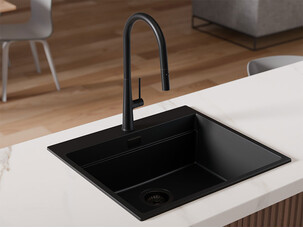Grifo de cocina con caño extraíble 2 tipos de chorro Primagran 9090