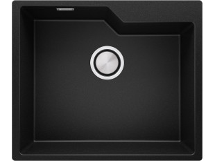 Fregadero de granito Negro Oslo
